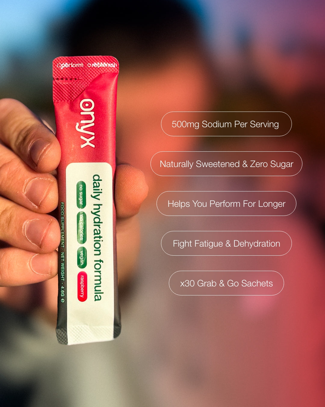 Daily Hydration Formula • Raspberry • 30 Sticks