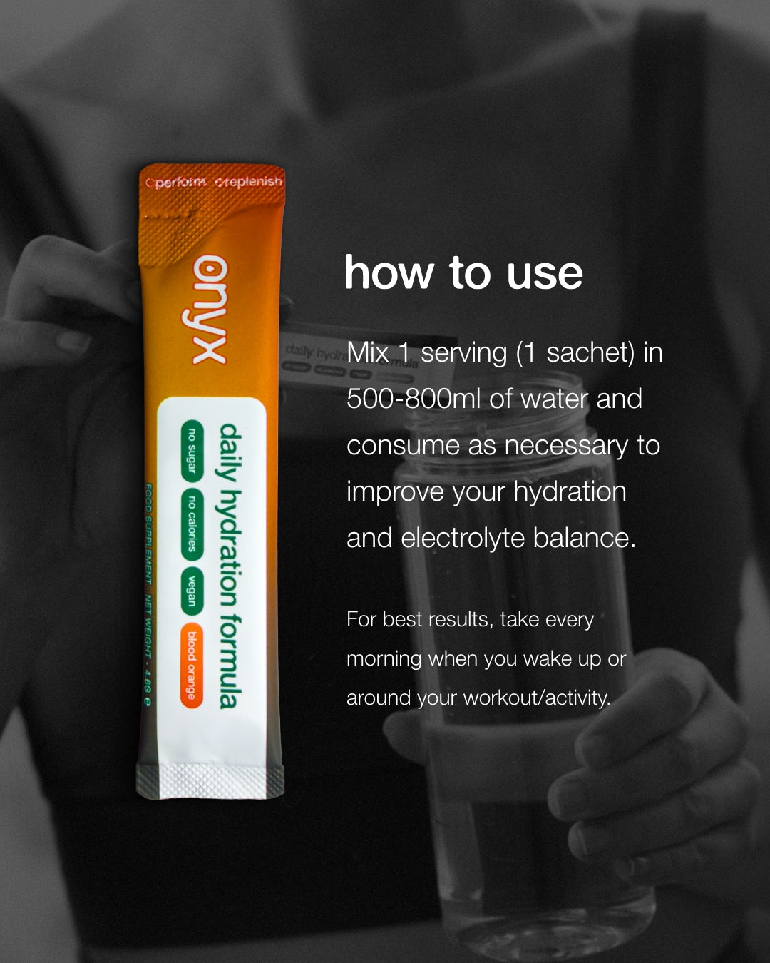 Daily Hydration Formula • Blood Orange • 30 Sticks