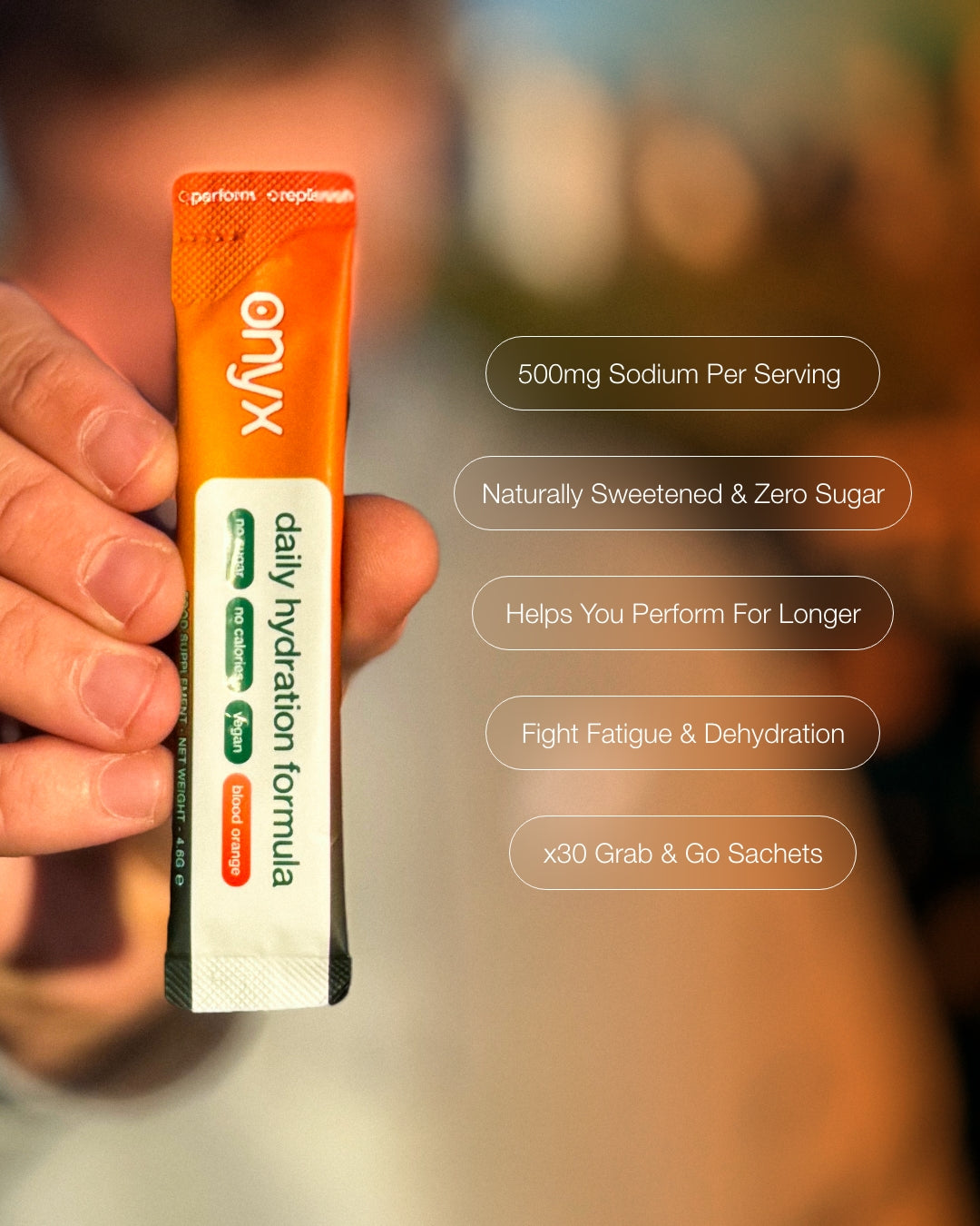 Daily Hydration Formula • Blood Orange • 30 Sticks